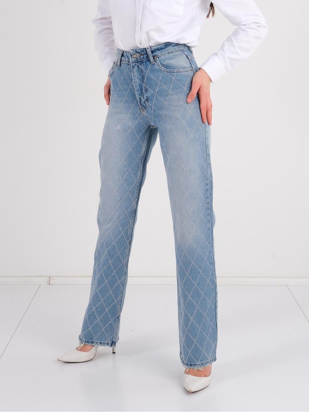 RHINESTONE JEANS